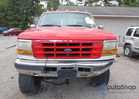 1993 Ford F250 из США, поврежденный, VIN 1FTHX26M6PKB68602